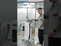 Pionowe oczyszczanie skóry laserem CO2